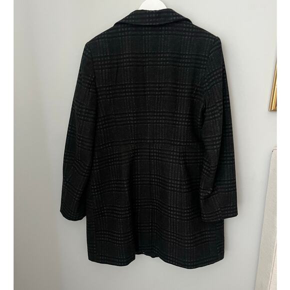 Coldwater Creek Peacoat Wool Lined Button Classic Capsule Womens Size Large 14 - Picture 2 of 9
